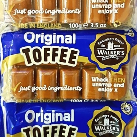 Walkers Creamy Toffee Slabs Walkers Creamy Toffee Slabs